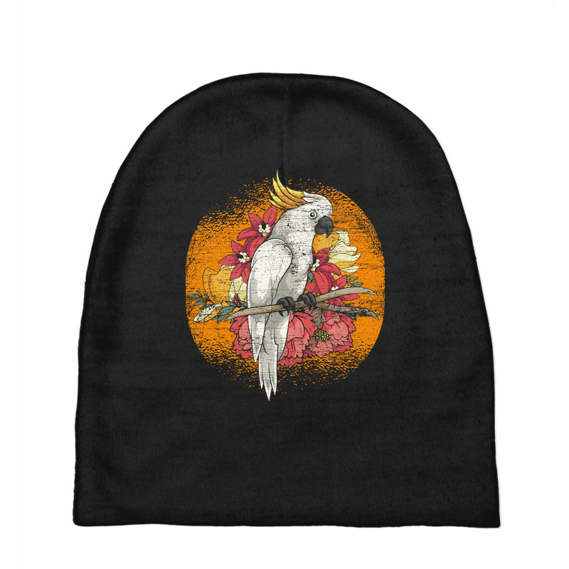 Bird Owner Tropical Parrot Lover Animal Pet Cockatoo Baby Beanies by davidozoan | Artistshot