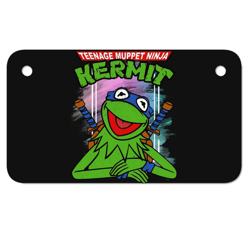 kermit the frog license plate frame