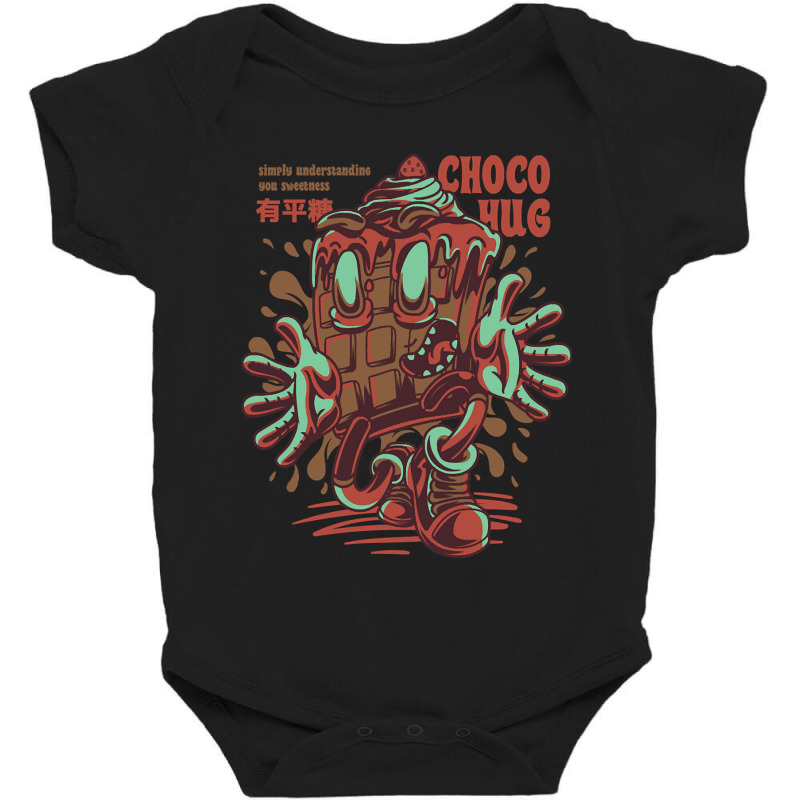 Choco Hug Baby Bodysuit by dentistdamaging500 | Artistshot