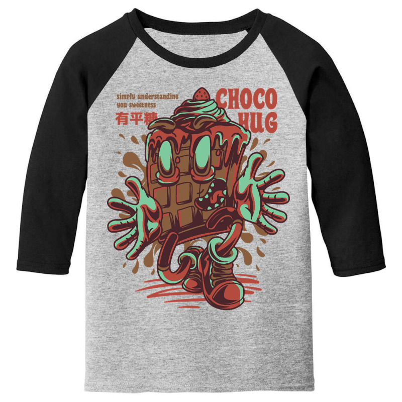 Choco Hug Youth 3/4 Sleeve by dentistdamaging500 | Artistshot