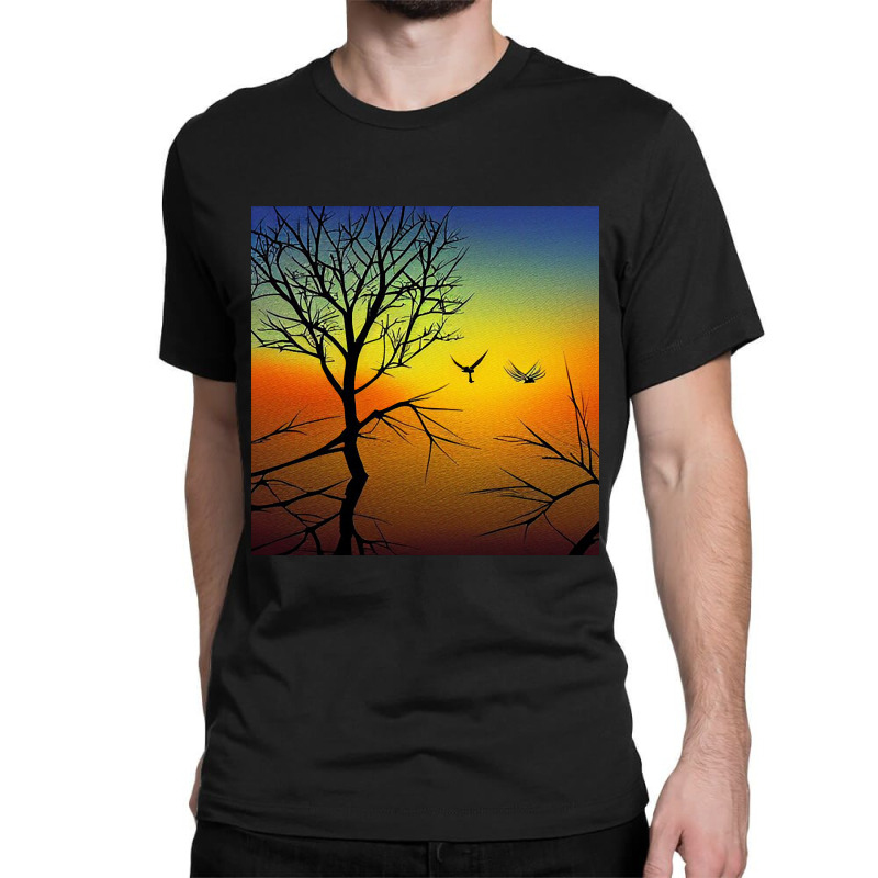 Bewitching Sunset Classic T-shirt by genuinelyseriously4 | Artistshot