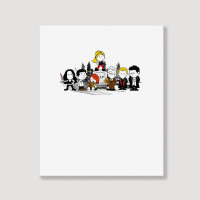 The Peanuts 11 Portrait Canvas Print | Artistshot