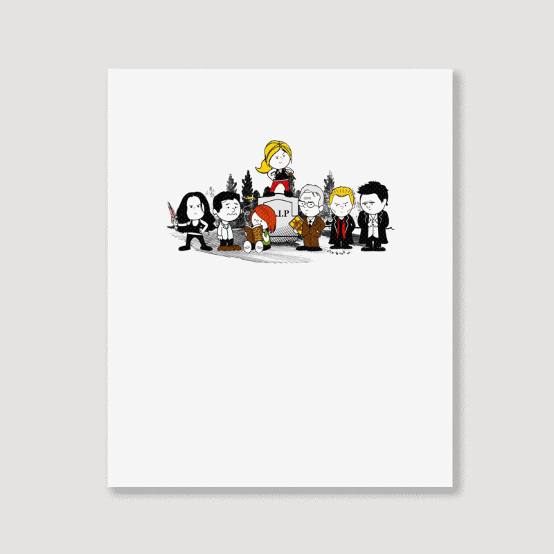 The Peanuts 11 Portrait Canvas Print | Artistshot