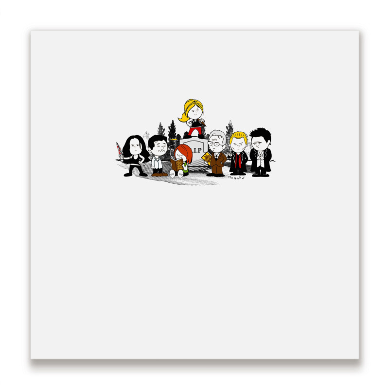 The Peanuts 11 Metal Print Square | Artistshot