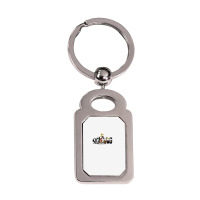 The Peanuts 11 Silver Rectangle Keychain | Artistshot