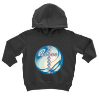 Blueish Cross In Glass Ball Toddler Hoodie | Artistshot