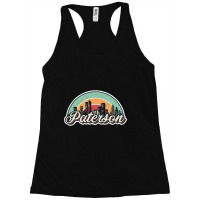 Paterson City Retro Racerback Tank | Artistshot