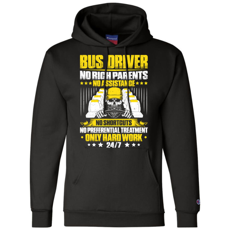 Bus Driver Busman School Bus Driver Coach Driver-2qfkc Champion Hoodie | Artistshot