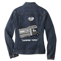 Camping-3kcxd Ladies Denim Jacket | Artistshot