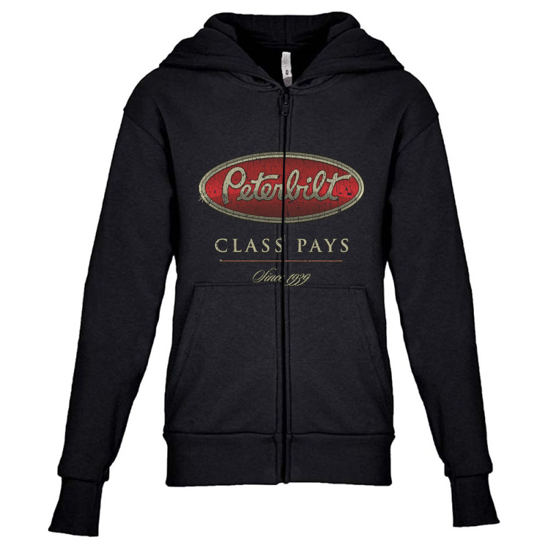 Peterbilt Class Pays 1939 Youth Zipper Hoodie by cryingfamilies16 | Artistshot