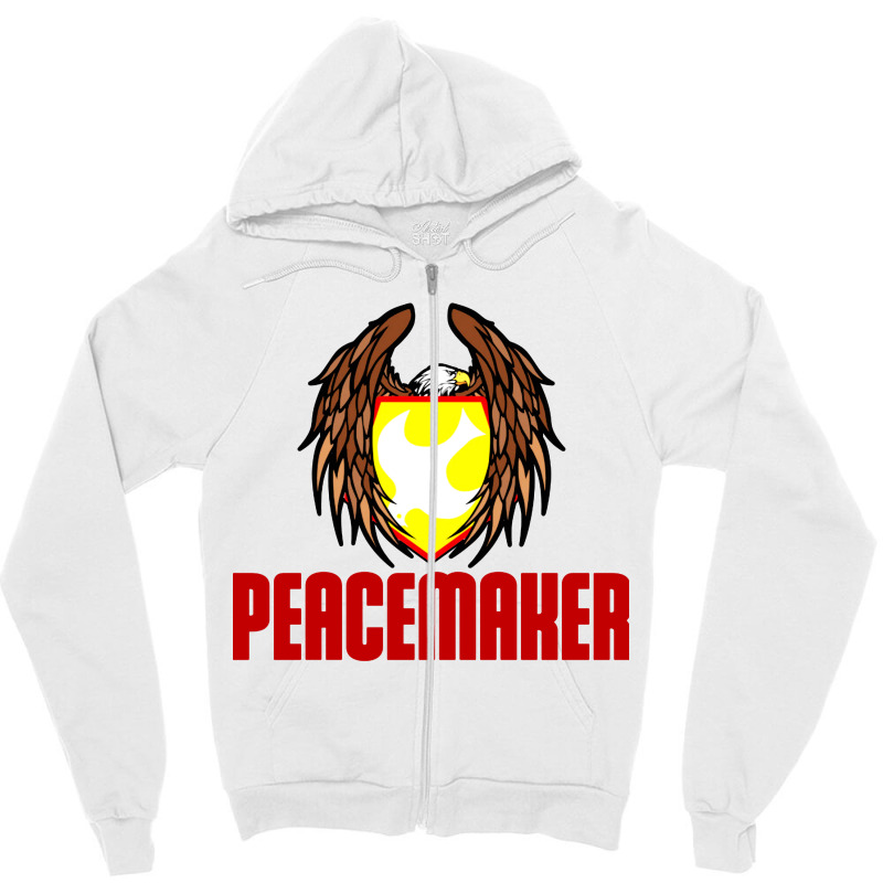 Peace Maker Symbol Zipper Hoodie | Artistshot