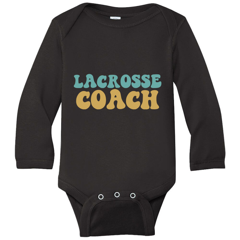 Lacrosse Coach Long Sleeve Baby Bodysuit by geishascessation326 | Artistshot