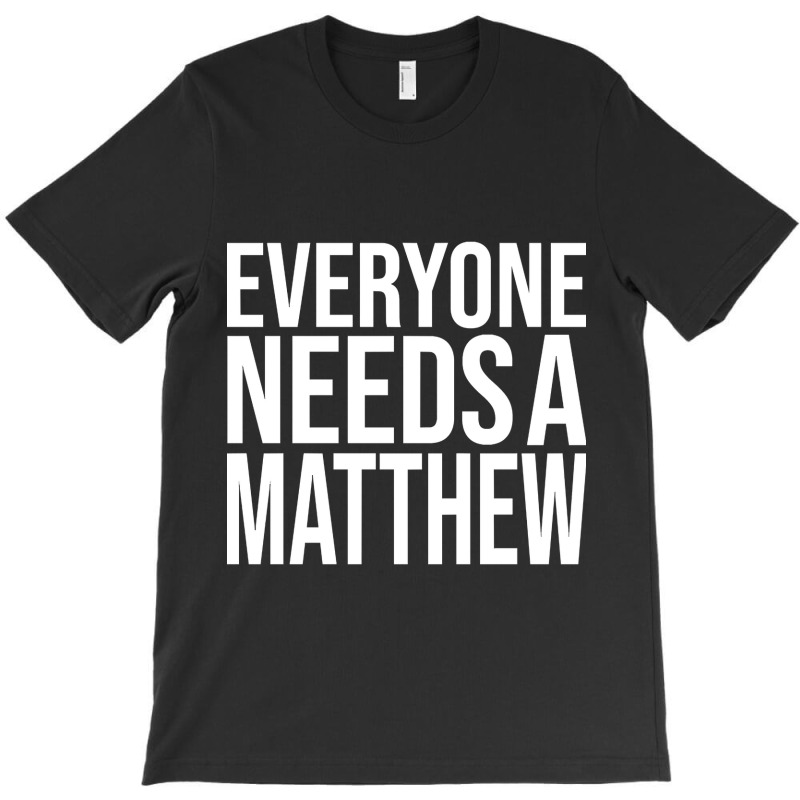 Matthew Name T-shirt | Artistshot