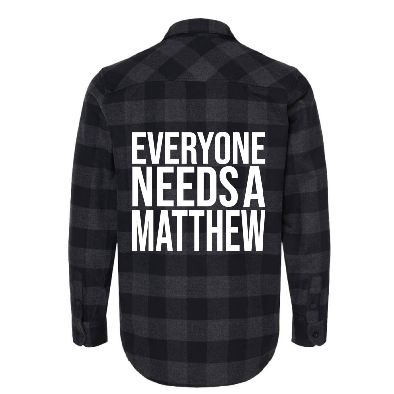 Matthew Name Flannel Shirt | Artistshot