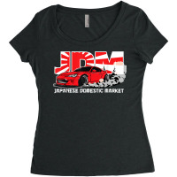 Jdm   Japanese Domestic Market Racing Car T Shirt Women's Triblend Scoop T-shirt | Artistshot