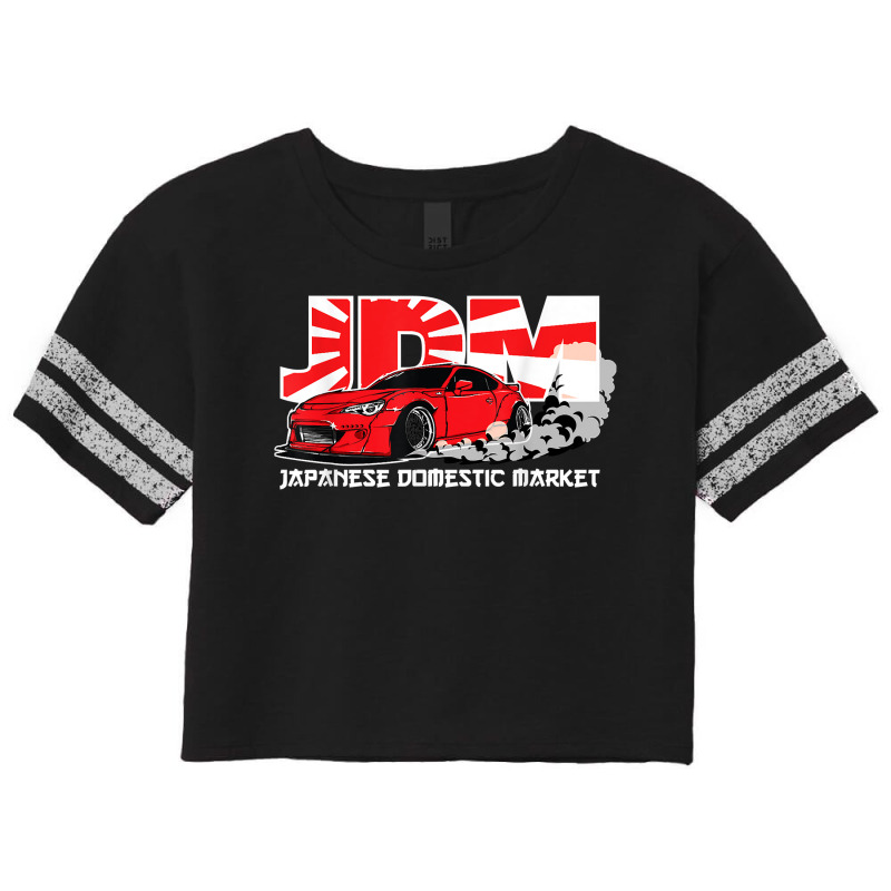 Jdm   Japanese Domestic Market Racing Car T Shirt Scorecard Crop Tee by saterseim | Artistshot