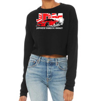 Jdm   Japanese Domestic Market Racing Car T Shirt Cropped Sweater | Artistshot