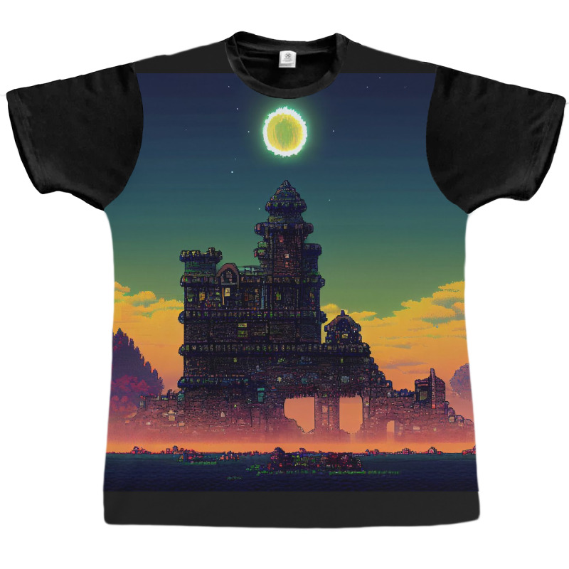 Dark Castle Graphic T-shirt | Artistshot