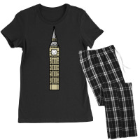 Big Ben London Women's Pajamas Set | Artistshot