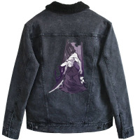 The Pyramid Head 11 Unisex Sherpa-lined Denim Jacket | Artistshot