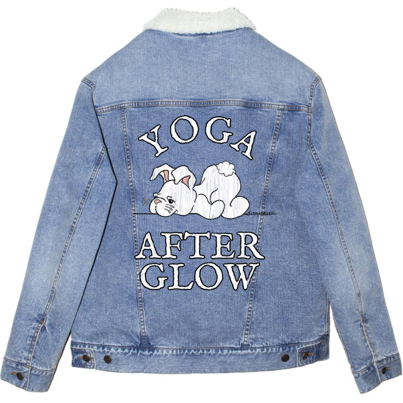 Trending Yoga After Glow Unisex Sherpa-Lined Denim Jacket by Jankonen637 | Artistshot