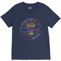 Ernie's Youth Center Gym And Juice Bar V-neck Tee | Artistshot