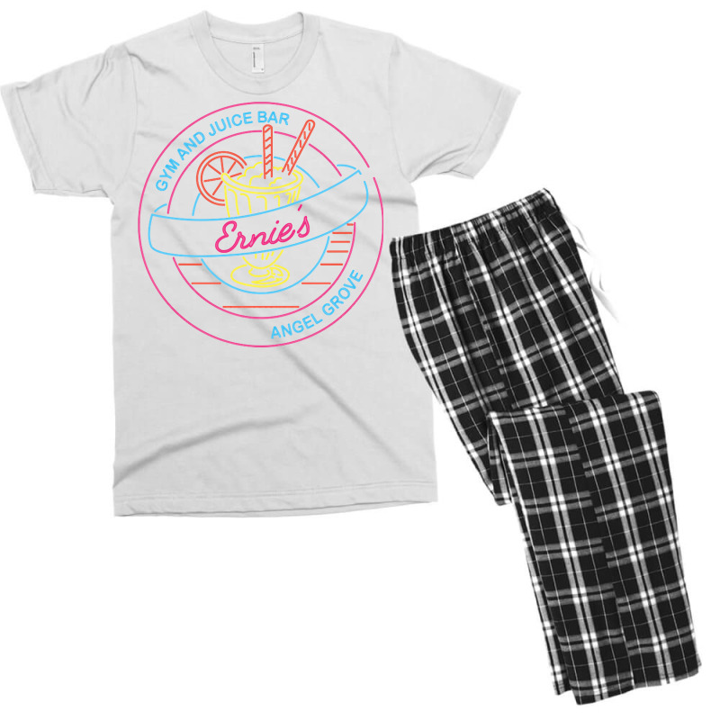 Ernie's Youth Center Gym And Juice Bar Men's T-shirt Pajama Set | Artistshot