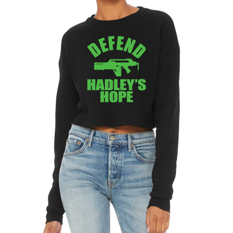 Defend Hadley?s Hope Cropped Sweater by fencevaudeville14 | Artistshot