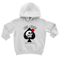 Slogan With Skull Rose Eye Socket Ea Toddler Hoodie | Artistshot