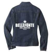 Bellefont Delaware Ladies Denim Jacket | Artistshot