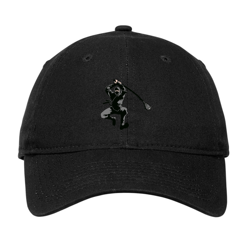 Lacrosse Ninja Adjustable Cap by geishascessation326 | Artistshot