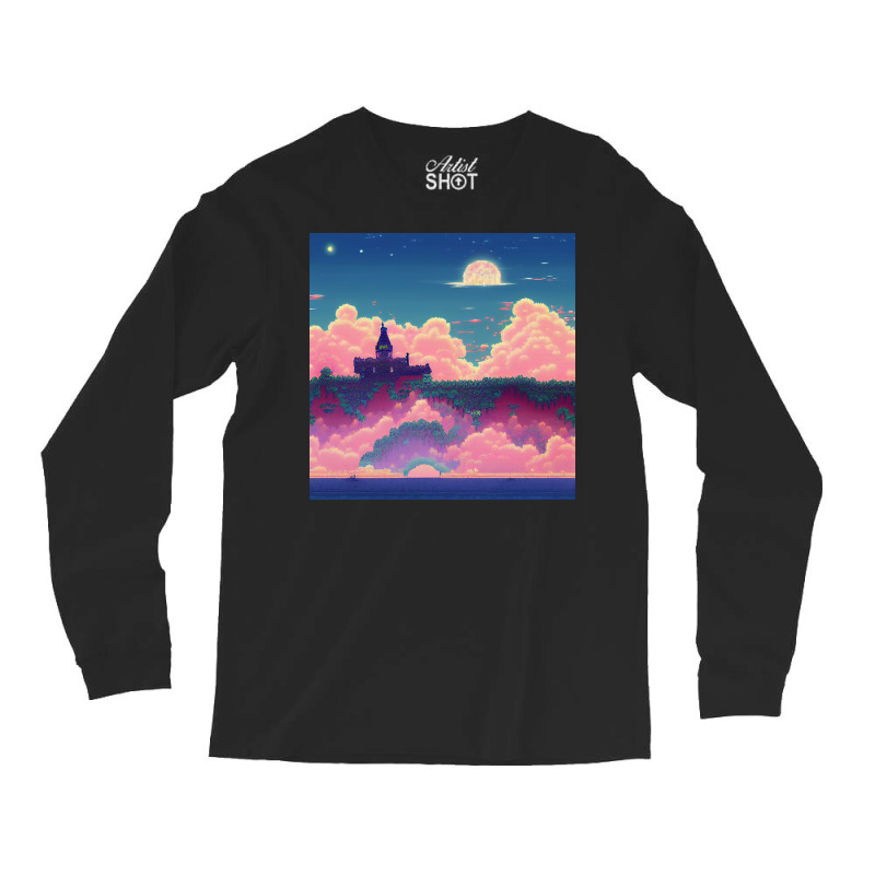 Castle In The Clouds Long Sleeve Shirts | Artistshot