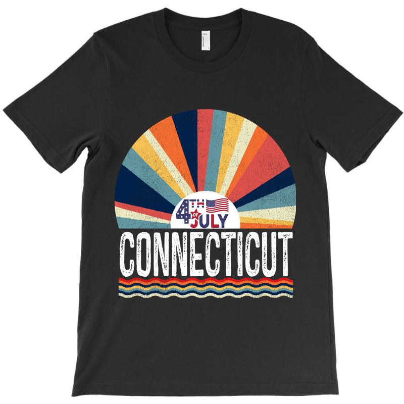 Connecticut 4th Of July T-shirt | Artistshot