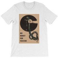 No Mercy For Fascism!   Vintage Wwii Poster Design Poster T-shirt | Artistshot