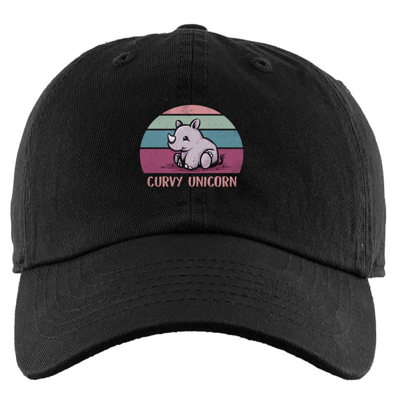 Curvy Unicorn Kids Cap | Artistshot