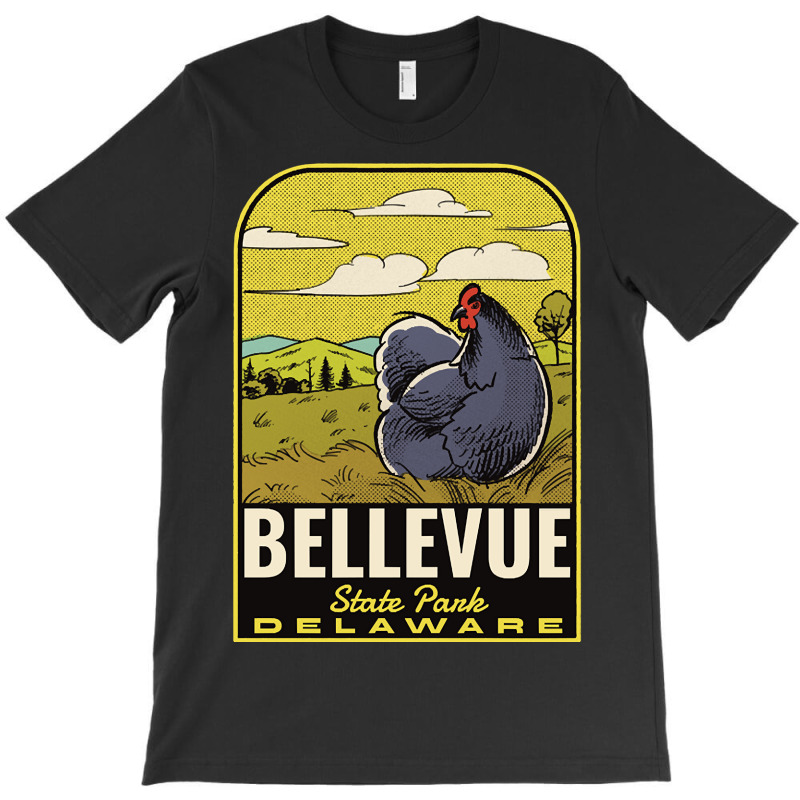 Bellevue State Park De Vintage Travel T-shirt | Artistshot