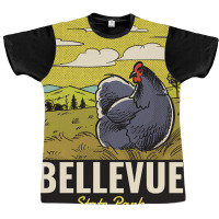 Bellevue State Park De Vintage Travel Graphic T-shirt | Artistshot