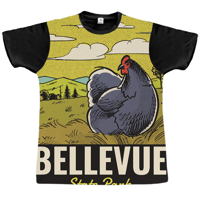 Bellevue State Park De Vintage Travel Graphic T-shirt | Artistshot