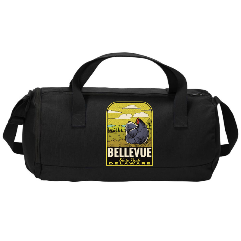 Bellevue State Park De Vintage Travel Duffel Bag | Artistshot