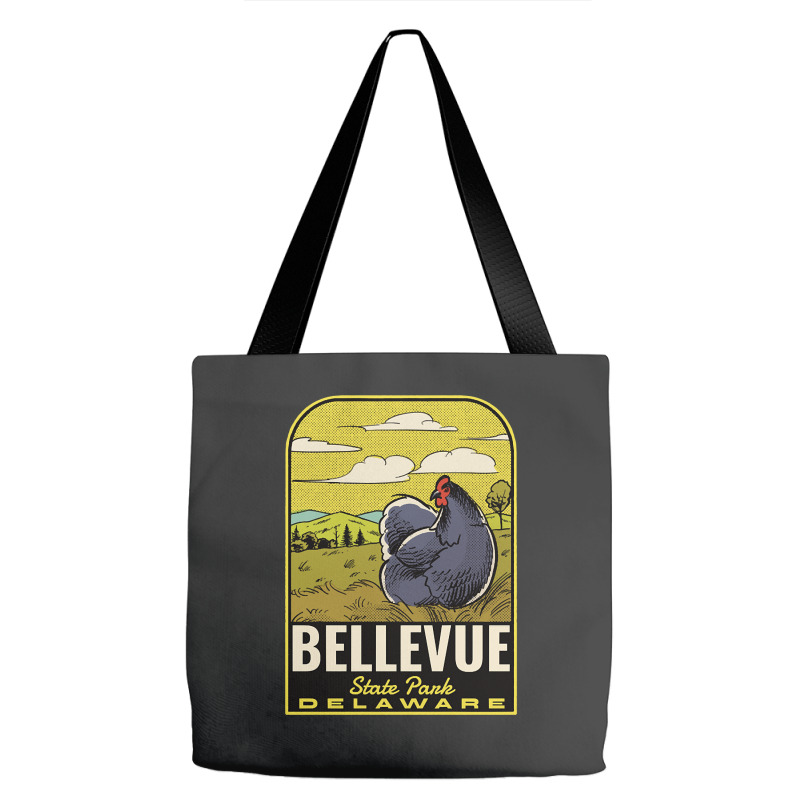 Bellevue State Park De Vintage Travel Tote Bags | Artistshot