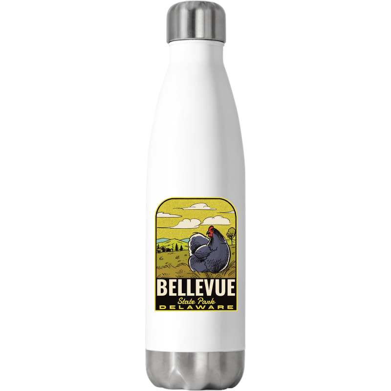 Bellevue State Park De Vintage Travel Stainless Steel Water Bottle | Artistshot