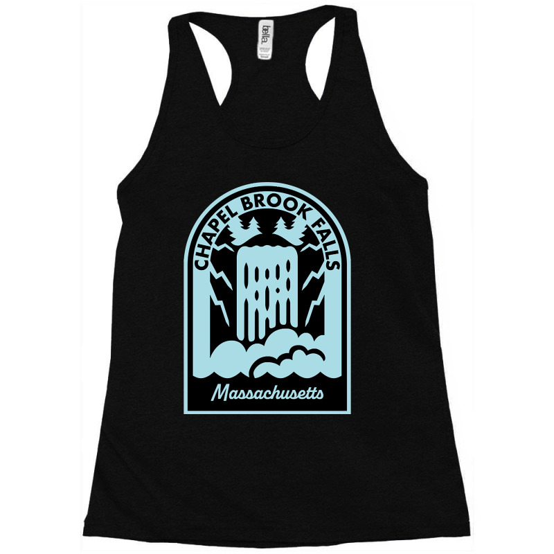 Chapel Brook Falls Massachusetts Racerback Tank by currentlyderby559 | Artistshot