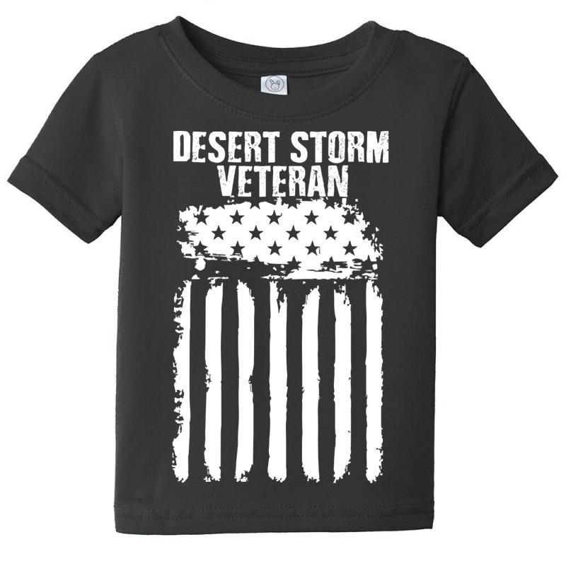 Desert Storm Veteran For Patriotic Veterans Day Baby Tee by fencevaudeville14 | Artistshot