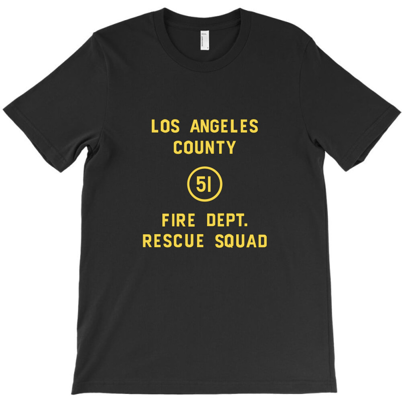 Emergency Squad 51 Door T-shirt | Artistshot