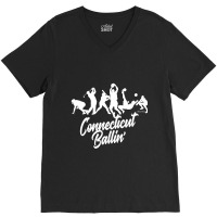 Connecticut Balli' V-neck Tee | Artistshot