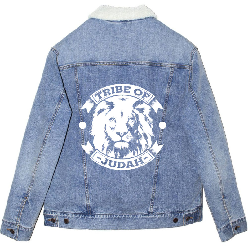 Limited Edition Tribe Of Judah 12 Tribes Of Israel Messianic Unisex Sherpa-lined Denim Jacket | Artistshot