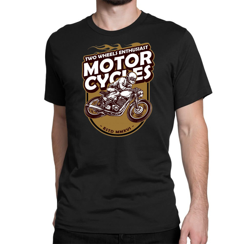 Bikers Society Artwork Ea Classic T-shirt by Claire J Tinsley | Artistshot