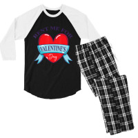 Limited Edition Rent Me For Valentine's Day Men's 3/4 Sleeve Pajama Set | Artistshot