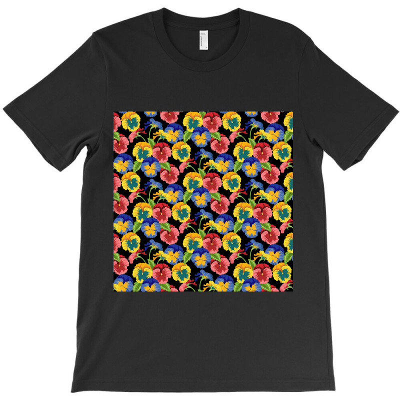 Pansies T-shirt | Artistshot