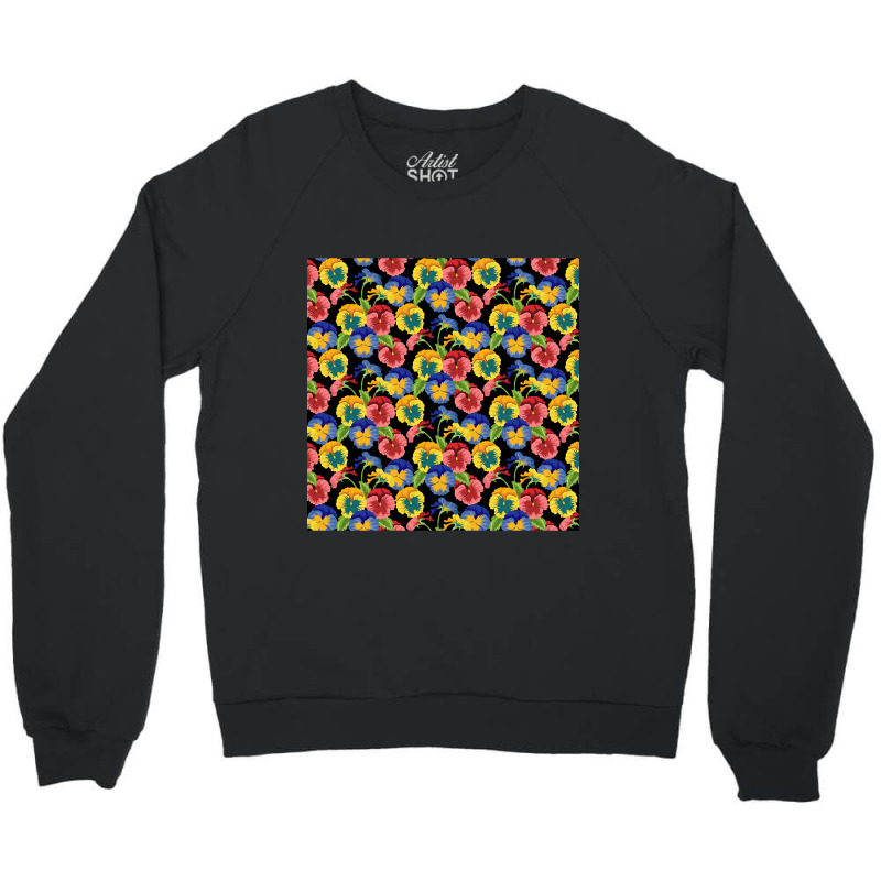 Pansies Crewneck Sweatshirt | Artistshot